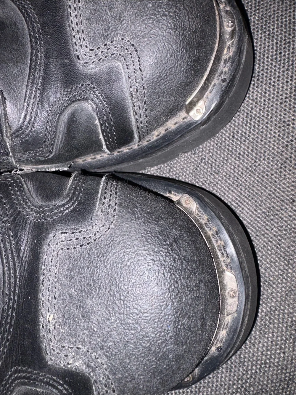 Men’s Harley Davidson Black Leather Stealth Riding Boots Size 12
